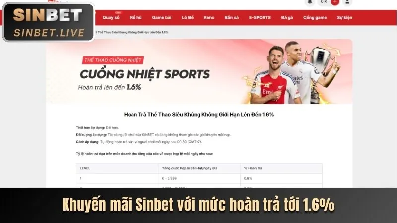Chọn nút Nạp Tiền trên 1xBet